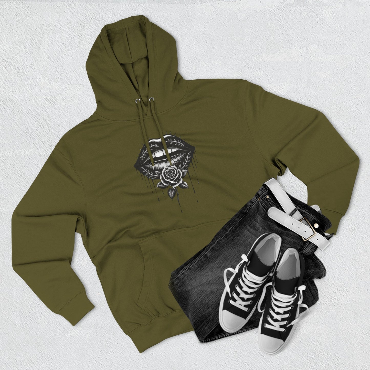 Keller Indie Music 3-Panel Fleece Hoodie