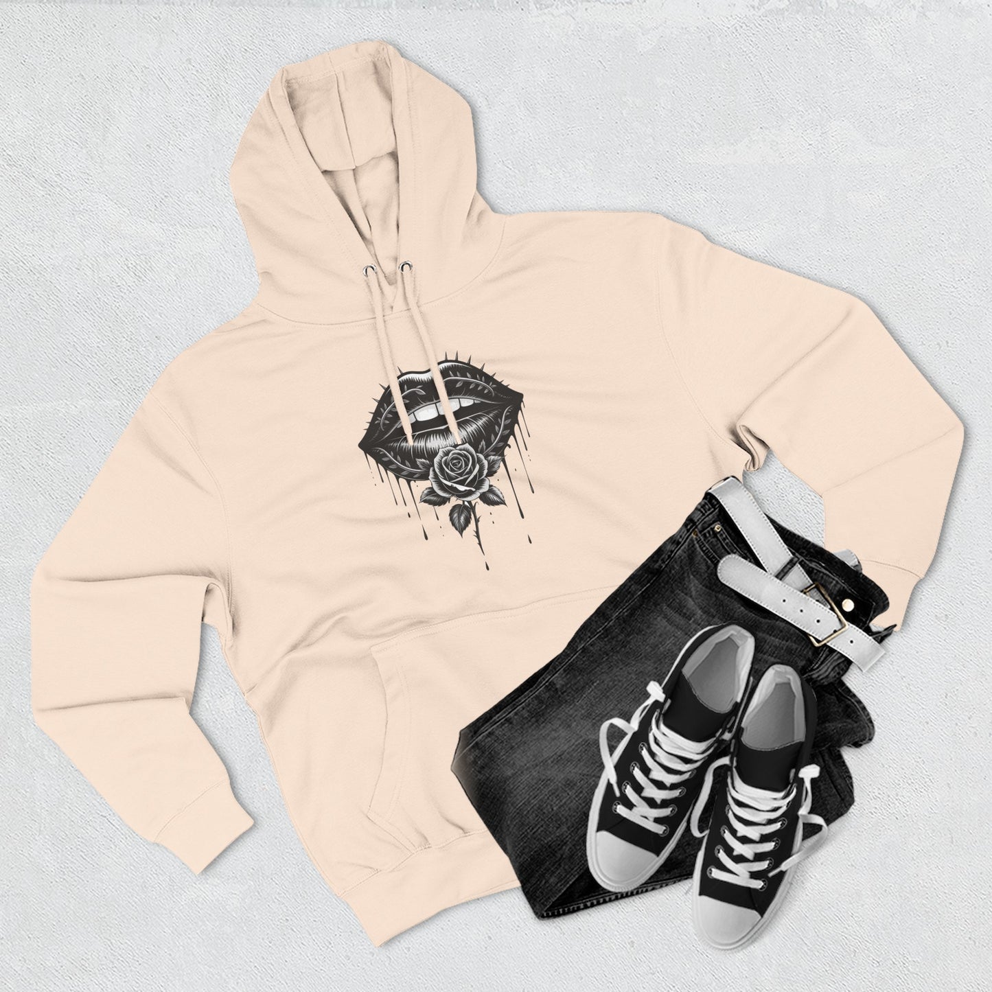 Keller Indie Music 3-Panel Fleece Hoodie