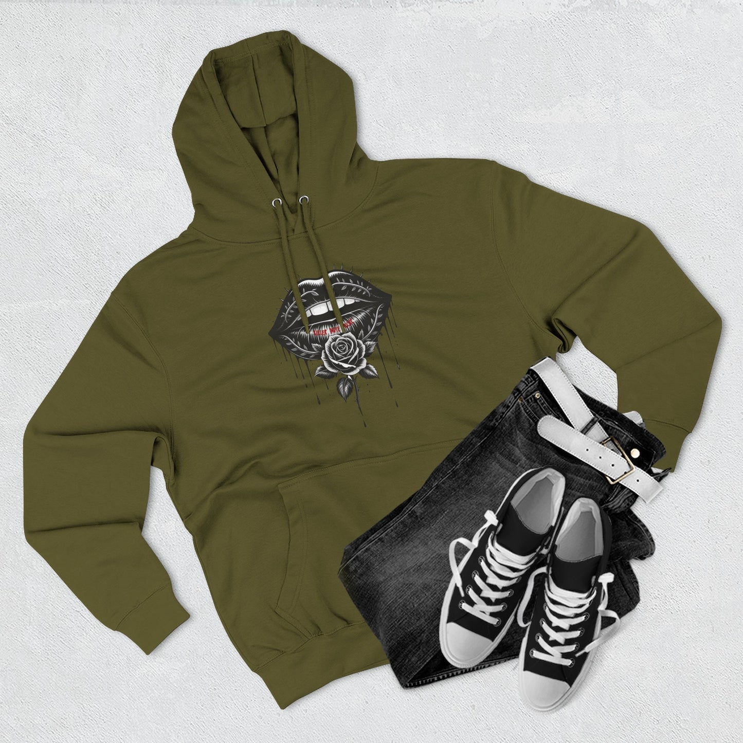 Keller Indie Music 3-Panel Fleece Hoodie
