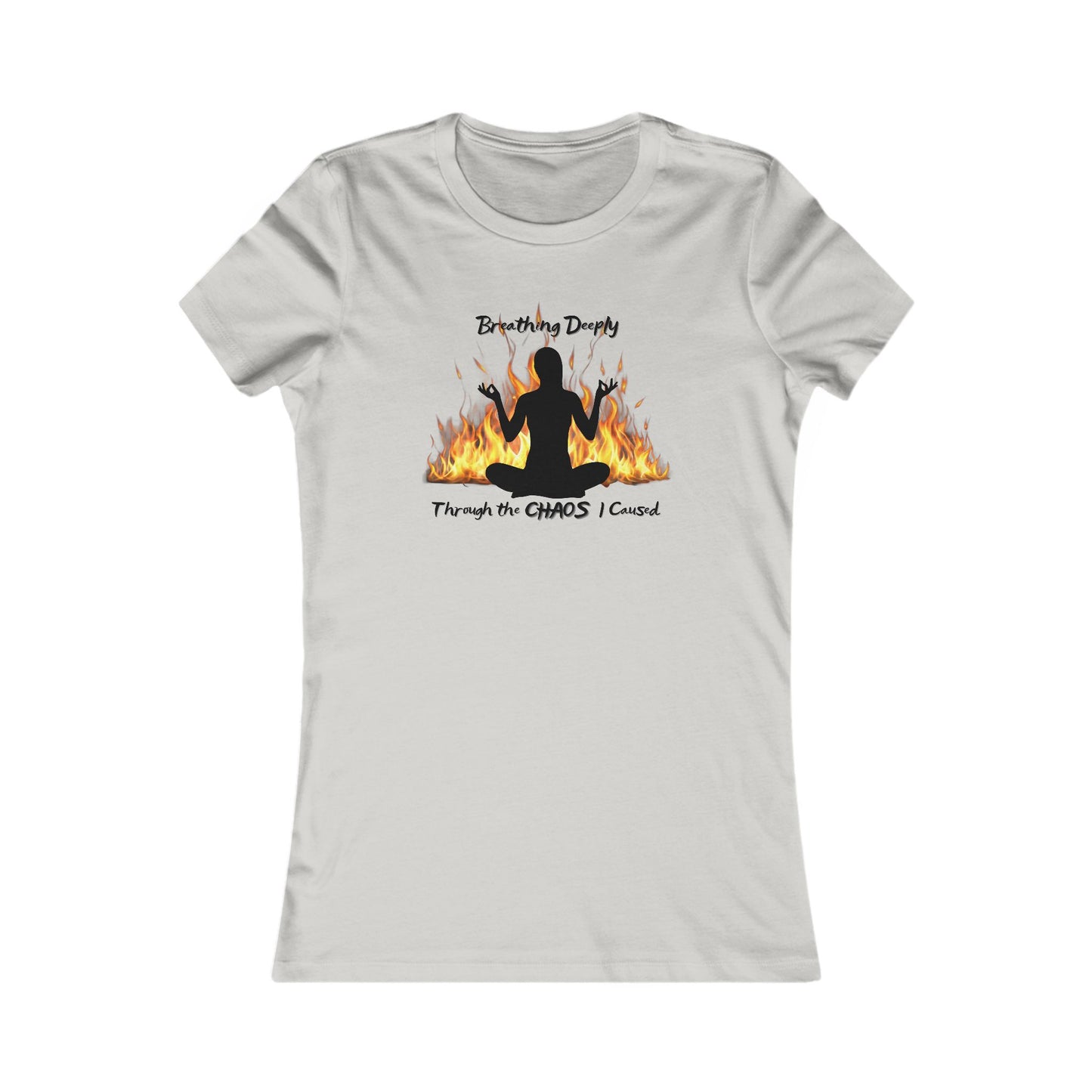 T-Shirt, Dark Funny Mindfulness Slogan, Women's Tee, Gift for Her, Graphic Tee, Sarcastic Shirt