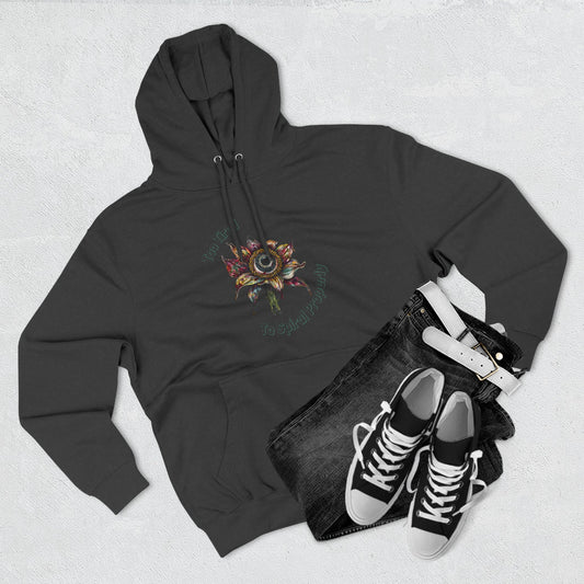 Cozy Fleece Hoodie, Funny Quote, Three-Panel Sweatshirt, Too Tired To Spiral Properly, Sarcastic Hoodie, Lazy Day Gift, Comfy Pullover