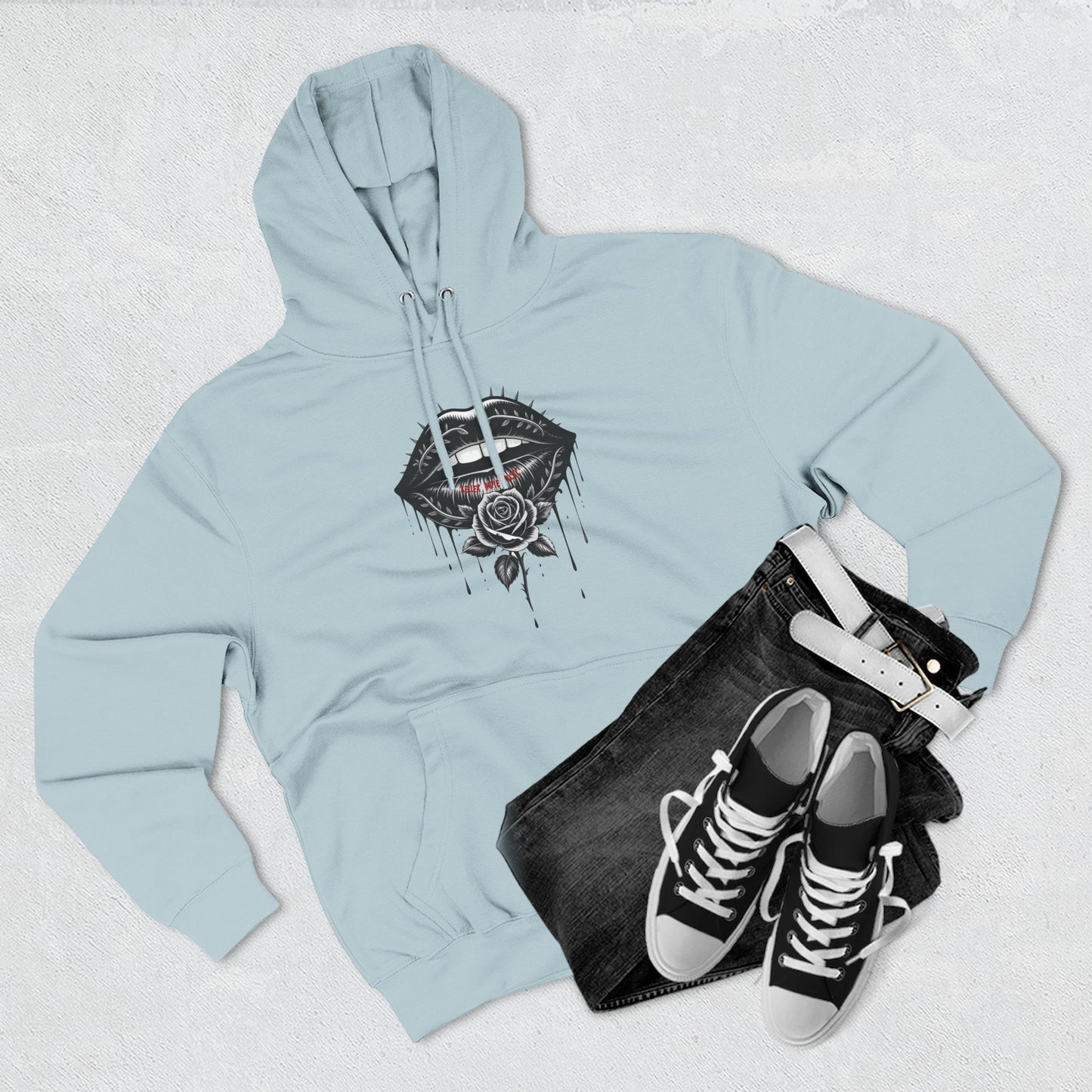 Keller Indie Music 3-Panel Fleece Hoodie