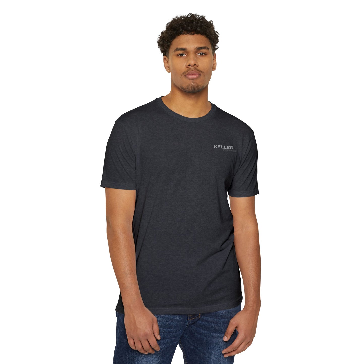 Keller Indie Music Antisocial Butterfly Unisex CVC Jersey T-shirt