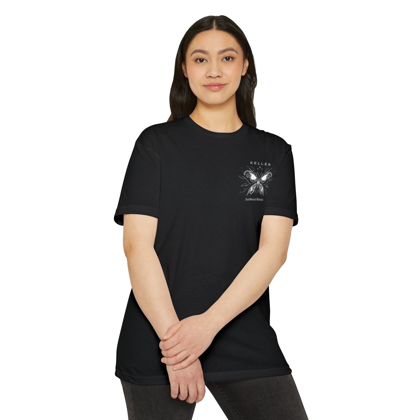 Antisocial Butterfly Unisex CVC Jersey T-shirt