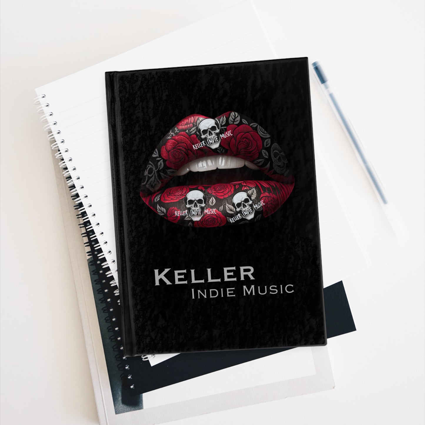 Keller Indie Music Lined Journal