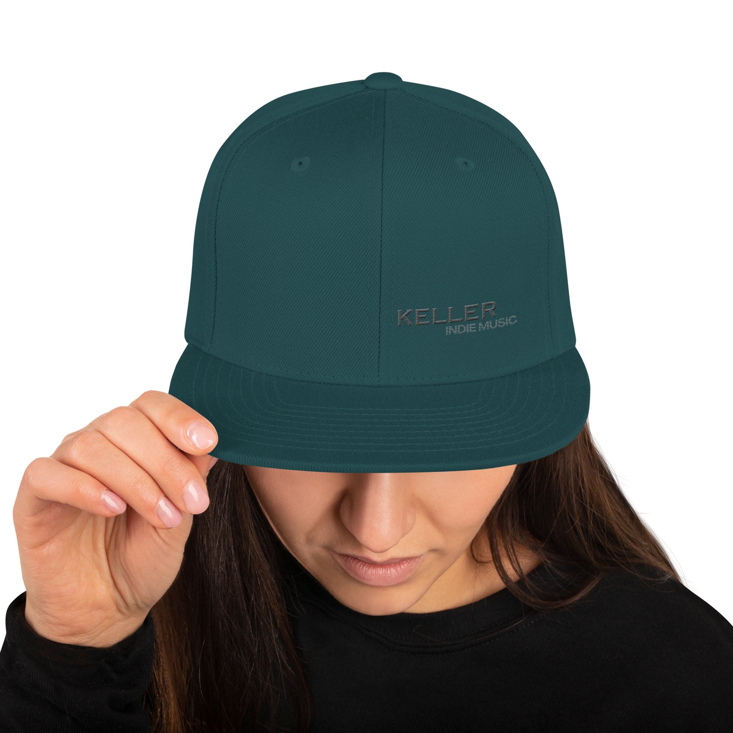 Keller Indie Music Snapback Hat