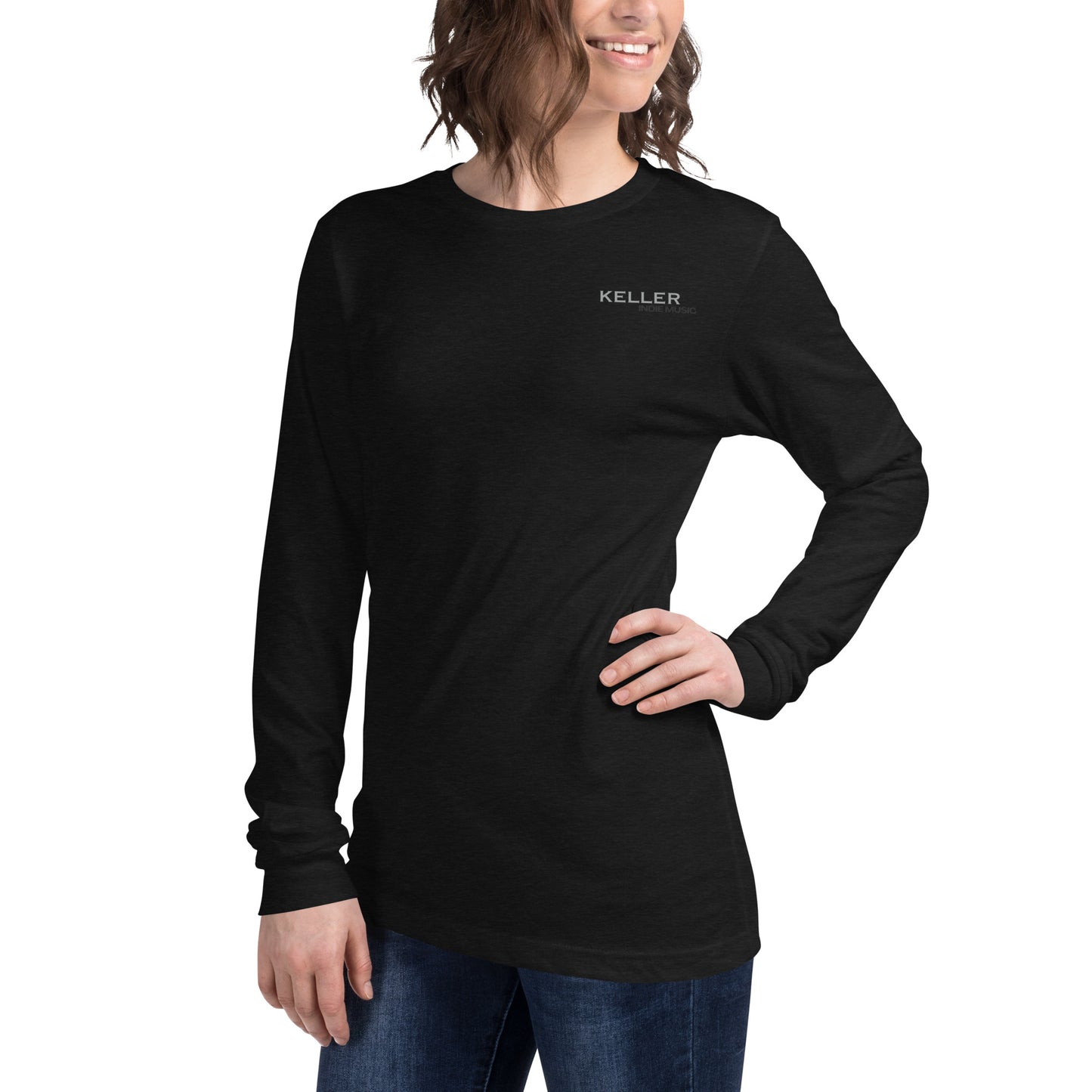 Keller Indie Music Antisocial Butterfly Unisex Long Sleeve Tee